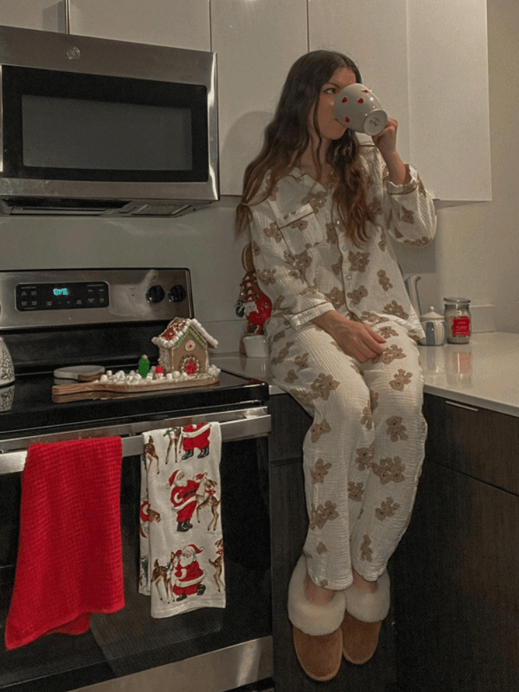 Levoire | Imprimé Pyjama Femme Ensemble Doux & Confortable