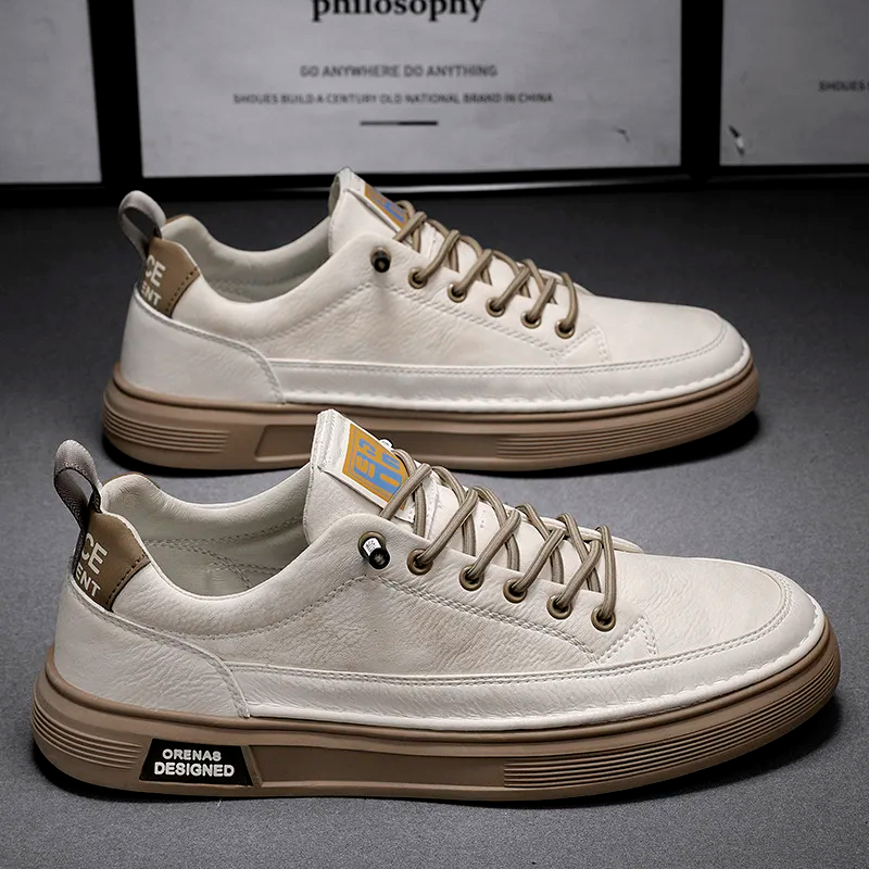 Levoire | Chaussures Décontractées À La Mode Pour Hommes Khaki