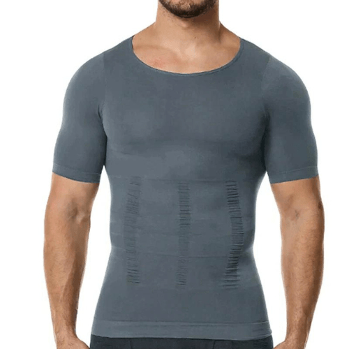 Levoire | T-Shirt Homme Fitness T-Shirt Sculptant Homme Vêtements de Sport