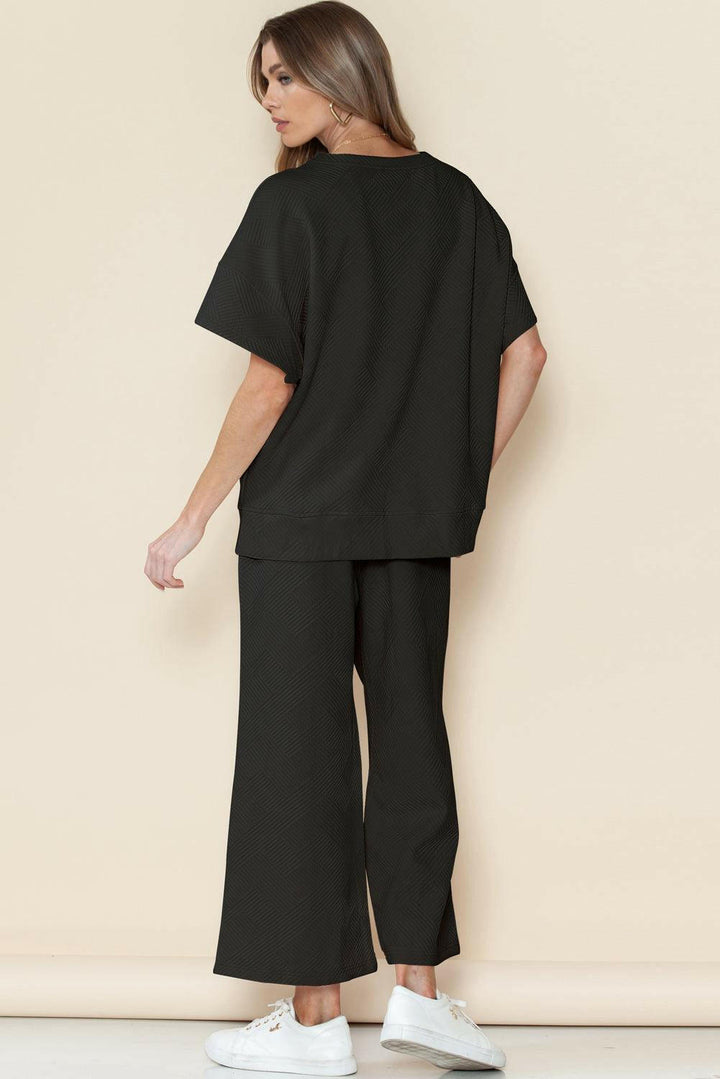 Levoire | T-Shirt À Coupe Ample Structuré Et Ensemble De Pantalon De Jogging