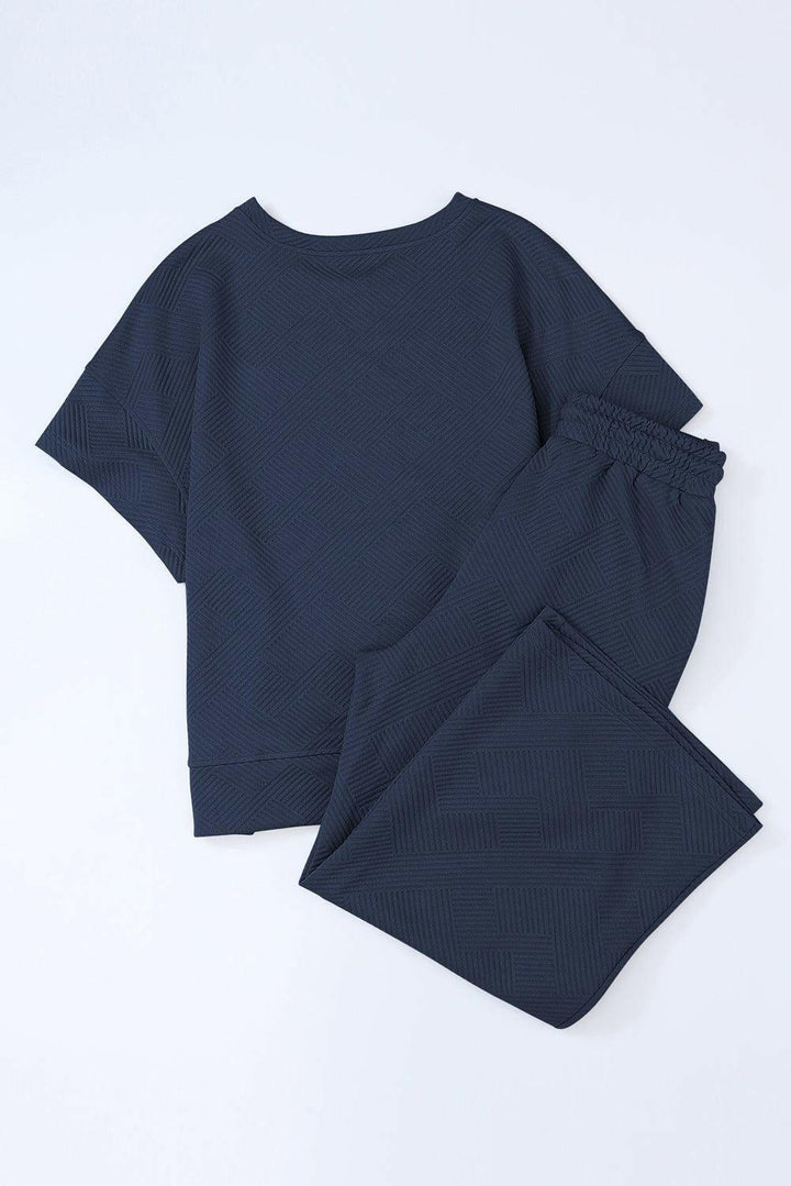 Levoire | T-Shirt À Coupe Ample Structuré Et Ensemble De Pantalon De Jogging