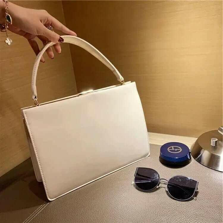 Levoire | Sac À Bandoulière En Cuir Vegan Classique Beige