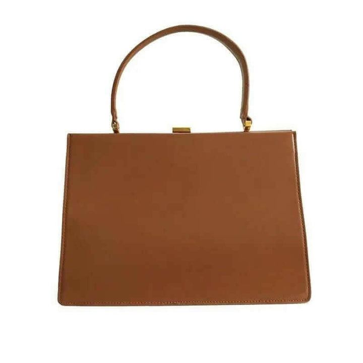 Levoire | Sac À Bandoulière En Cuir Vegan Classique Braun