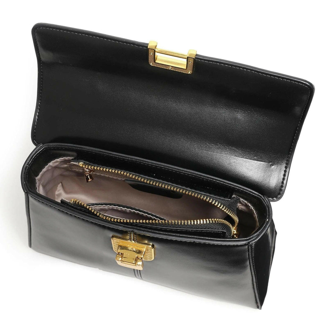 Levoire | Le Sac À Main Harper En Cuir Véritable Avec Fermeture Éclair