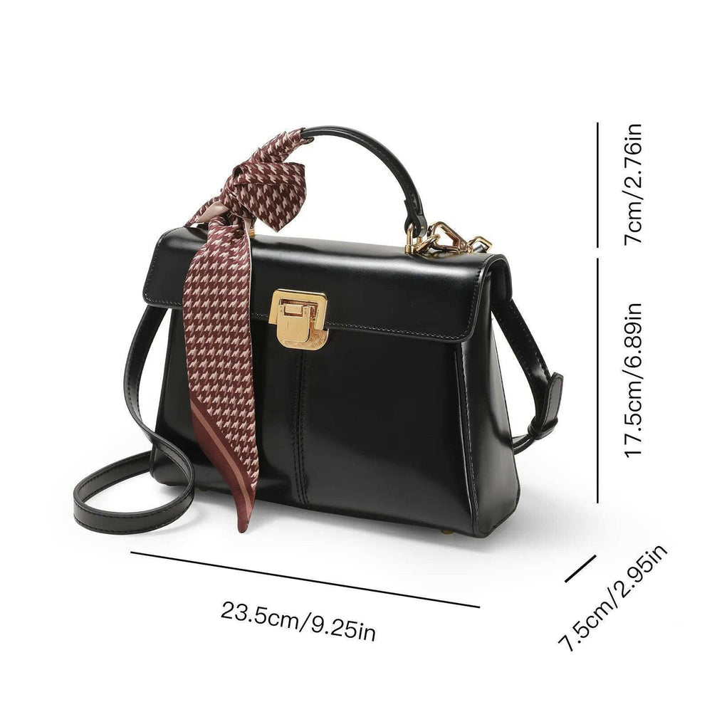 Levoire | Le Sac À Main Harper En Cuir Véritable Avec Fermeture Éclair