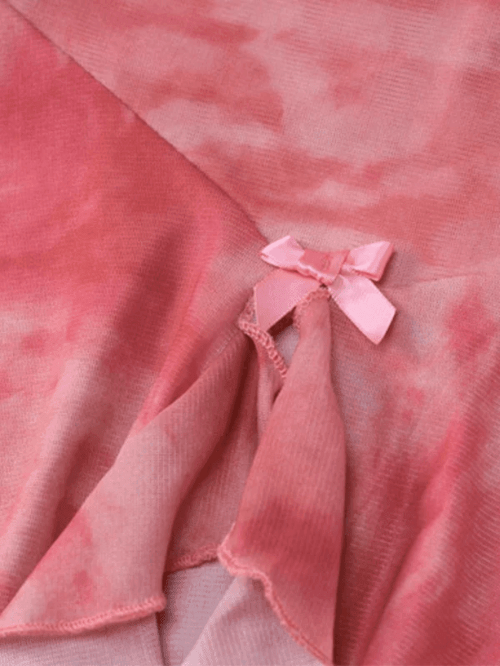 Levoire | Tie Dye Champignon Fente Deux Pièces