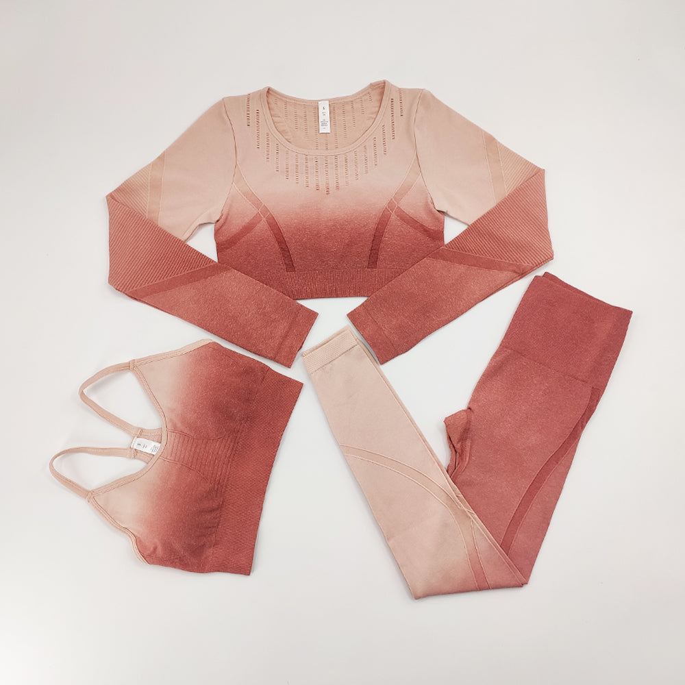 Levoire | Ensemble De Sport Ombre Un Ensemble De Sport Unique Et Confortable Rose