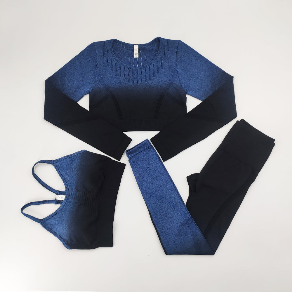 Levoire | Ensemble De Sport Ombre Un Ensemble De Sport Unique Et Confortable Bleu