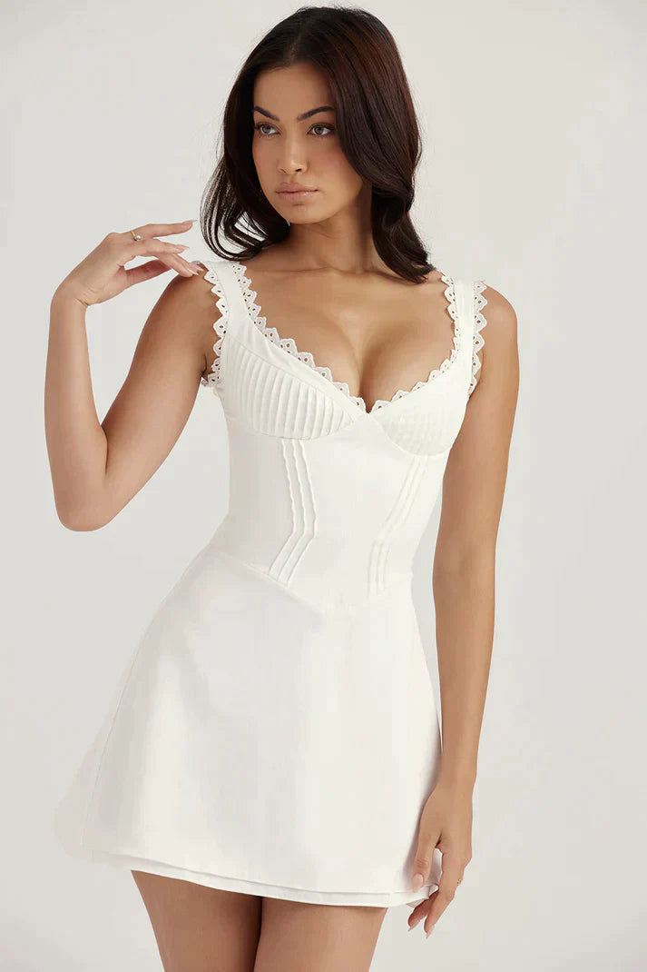 Levoire | Robe Smarte Dans Une Coupe Élégante Blanc