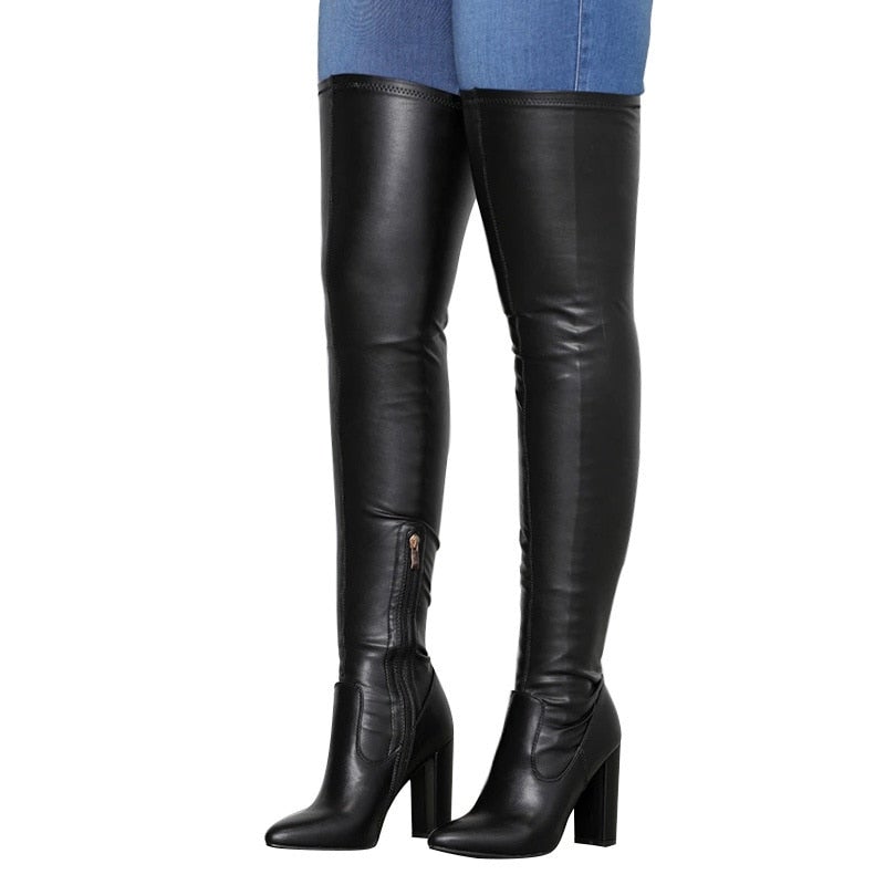 Levoire | Bottes Bottes Hautes Stylées Pour Un Look Génial