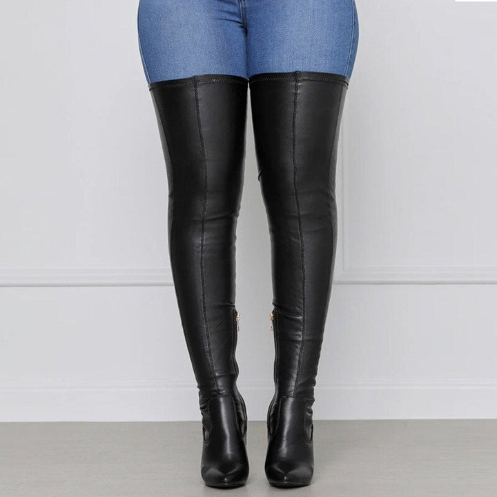 Levoire | Bottes Bottes Hautes Stylées Pour Un Look Génial Noir