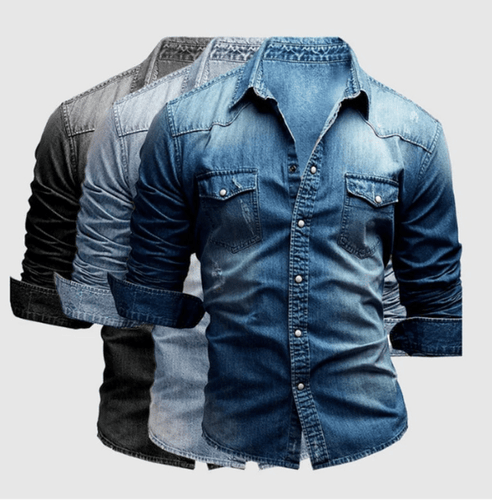 Levoire | Chemise En Jean Décontractée Homme