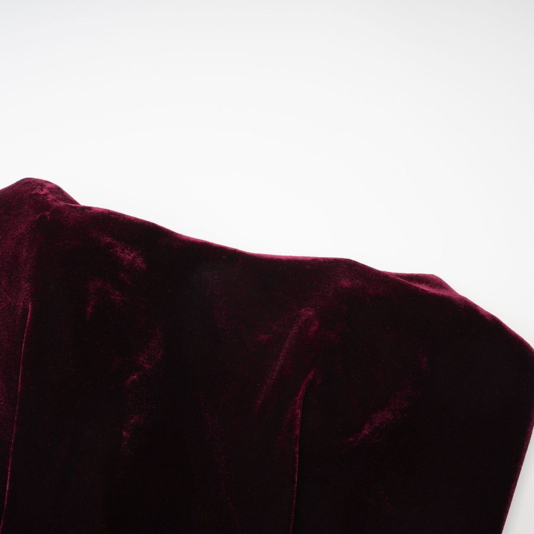 Levoire | Robe Ceinturée En Velours