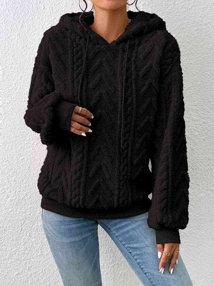 Levoire | Sweat À Capuche Avec Cordon Et Manches Longues Parfait Pour Un Style Décontracté Noir