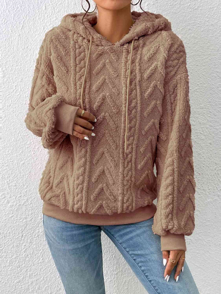 Levoire | Sweat À Capuche Avec Cordon Et Manches Longues Parfait Pour Un Style Décontracté Marron clair