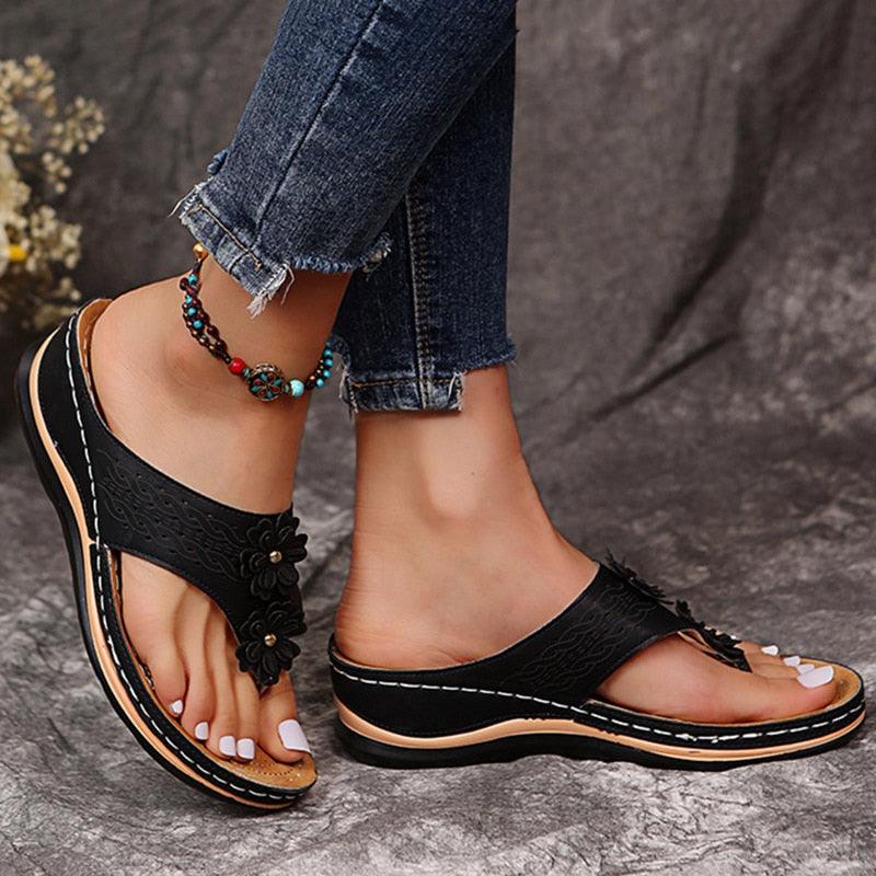 Levoire | Tongs Fleurs