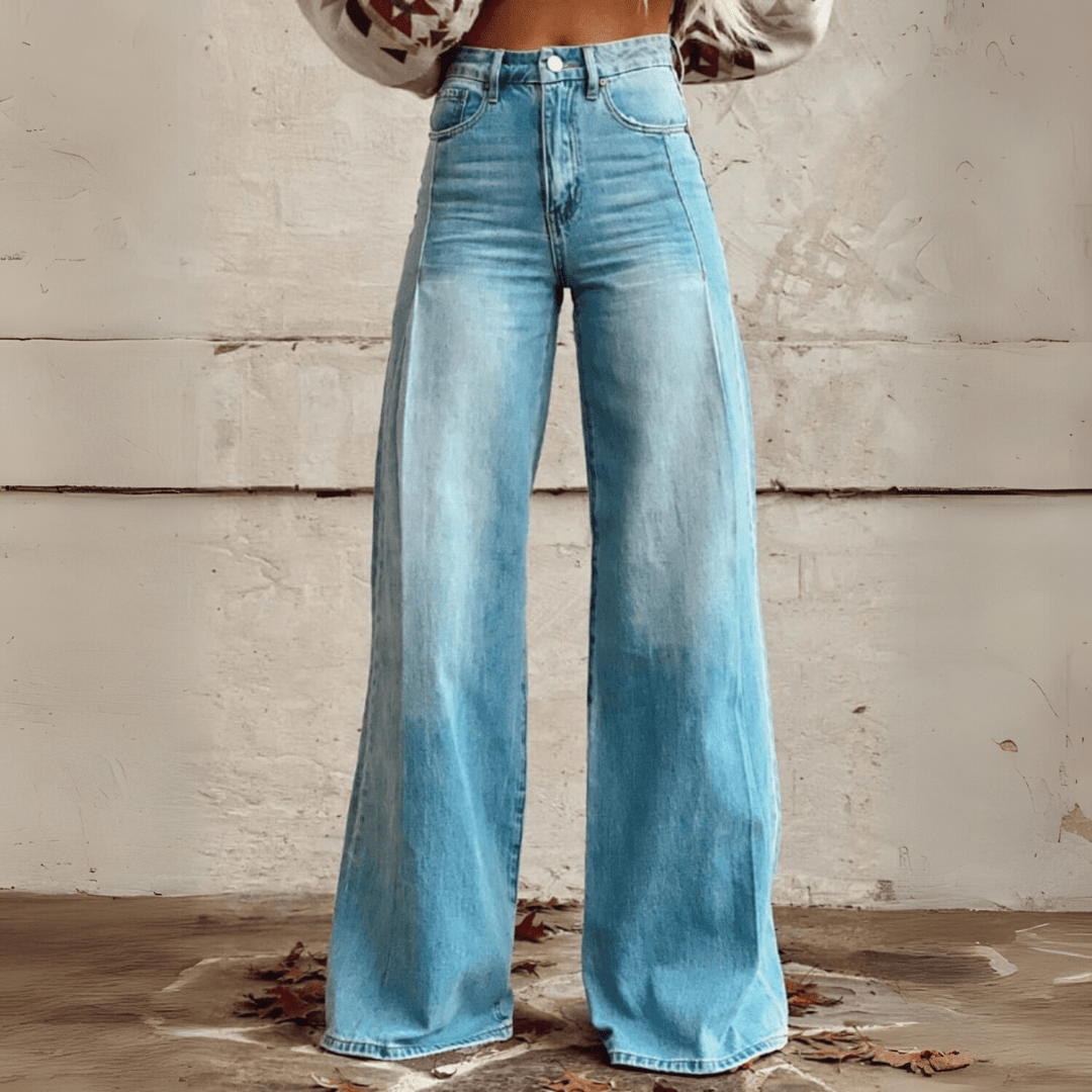 Levoire | Pantalons Boho Vintage Tendance Denim classique