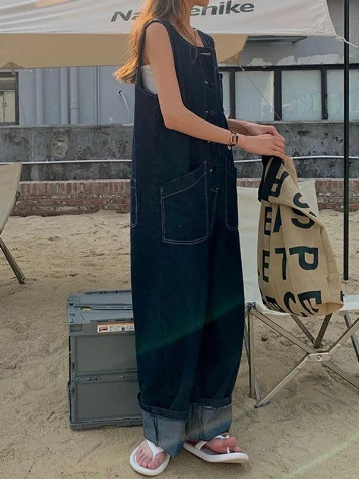 Levoire | Salopette En Denim Décontractée Tendance