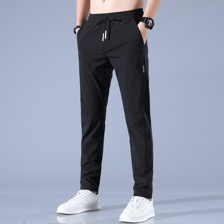 Levoire | Pantalon Élastique Confort Homme Noir