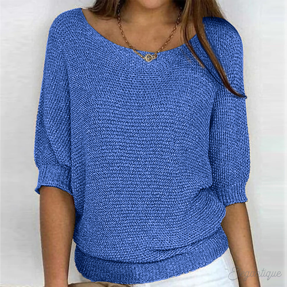 Levoire | Pull Chauffant Bleu
