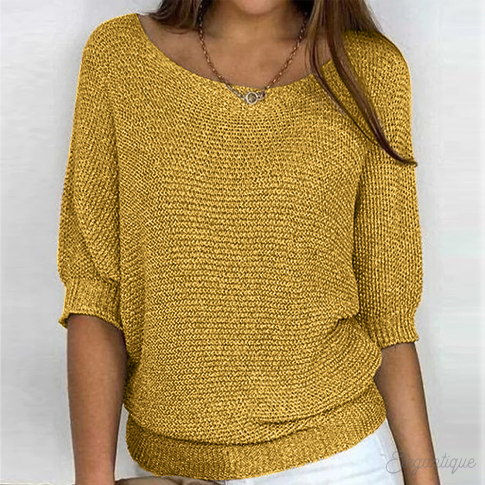 Levoire | Pull Chauffant Jaune