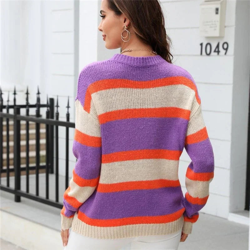 Levoire | Pull Rayé Multicolore