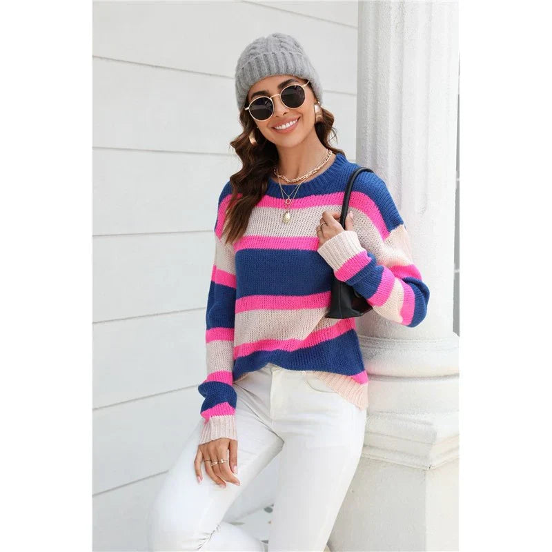 Levoire | Pull Rayé Multicolore