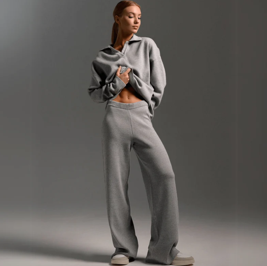 Levoire | Vêtements de sport tricotés pour femmes Gris