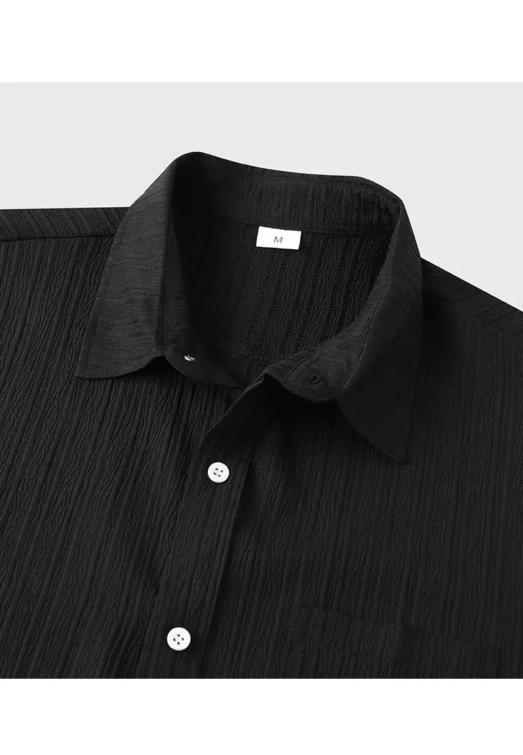 Levoire | Chemise D'Ete Elegant Decontracte Hommes