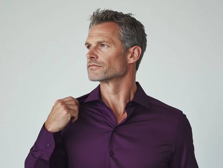 Levoire | Lila Chemise Stretch Sans Tricot Lilas