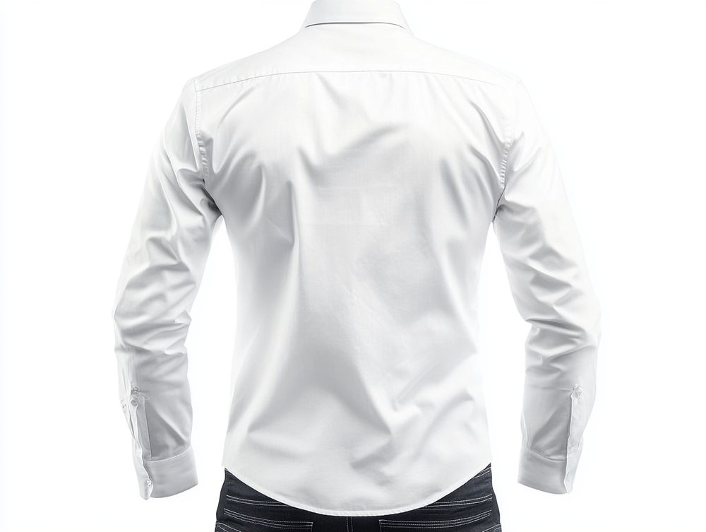 Levoire | Chemise Stretch Blanche Sans Plis