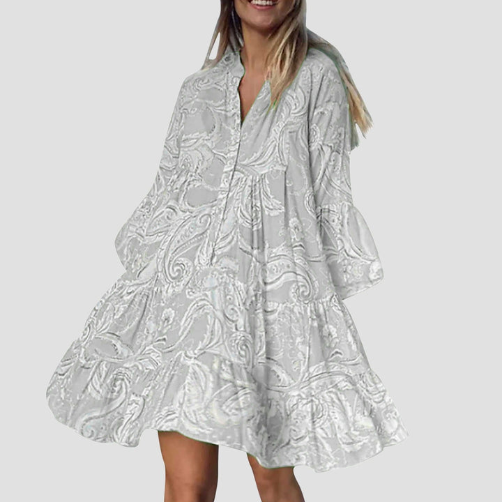Levoire | Robe Polo Fluide Classique Gris