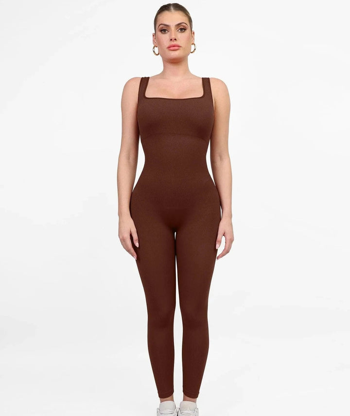 Levoire | Élégant Comfy Et Tendance Jumpsuit Braun