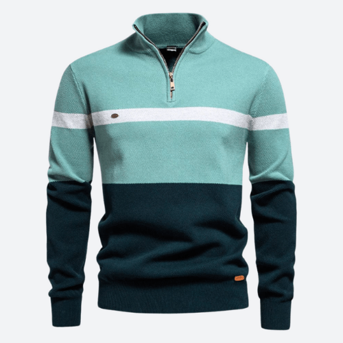 Levoire | Pull homme Baldwin Pull homme Tendance & Décontracté Vert