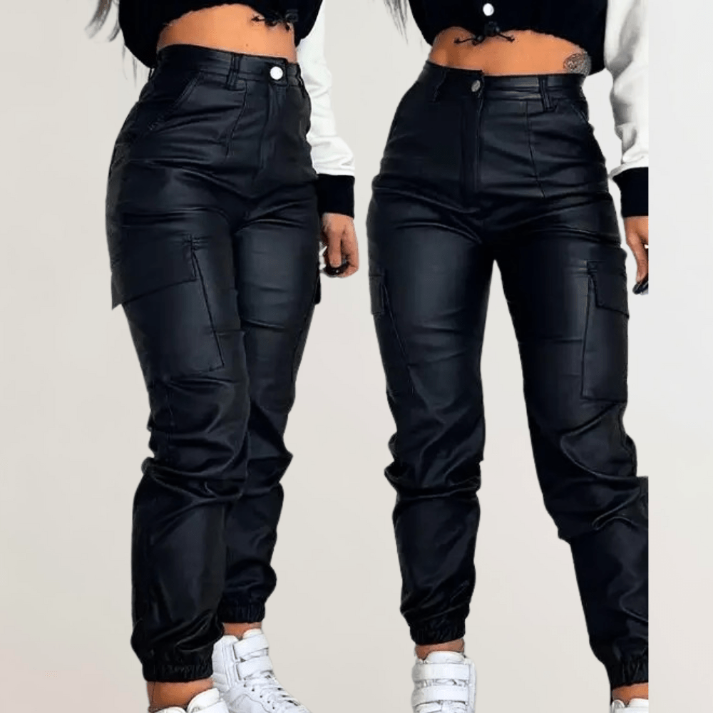 Levoire | Veste Luxe Femme Imperméable Long Manteau Noir