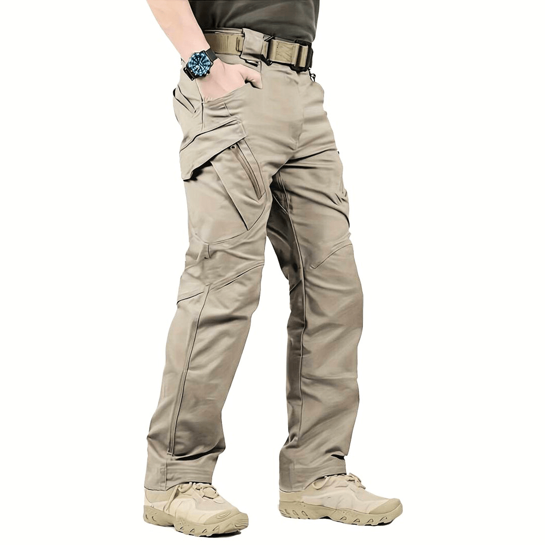 Levoire | Pantalon Cargo Durable & Stylé Homme Idéal Pour Une Utilisation Quotidienne Khaki