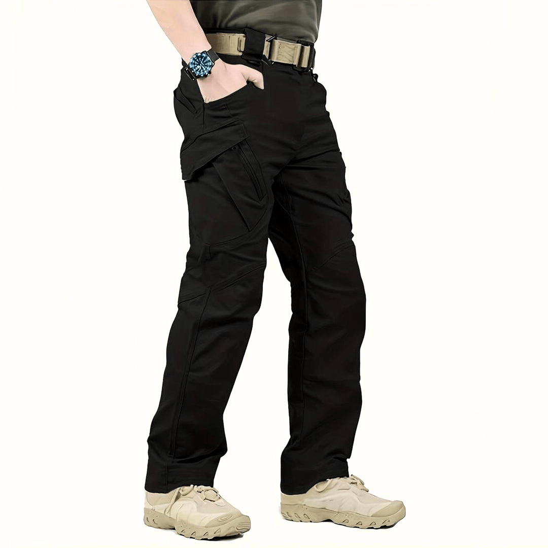 Levoire | Pantalon Cargo Durable & Stylé Homme Idéal Pour Une Utilisation Quotidienne Noir