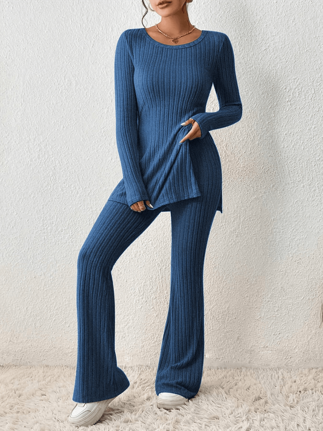 Levoire | Ensemble 2 pièces confortable femme Bleu