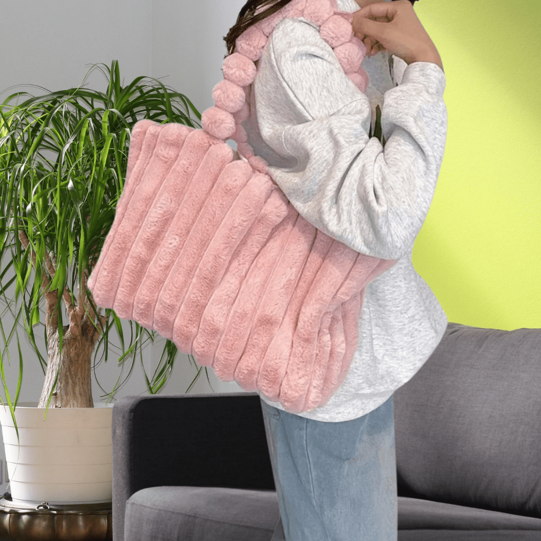 Levoire | Sac en peluche doux femme