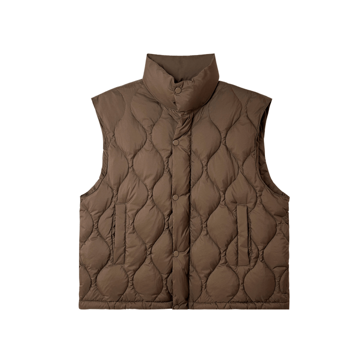 Levoire | Gilet matelassé sans manches femme Braun