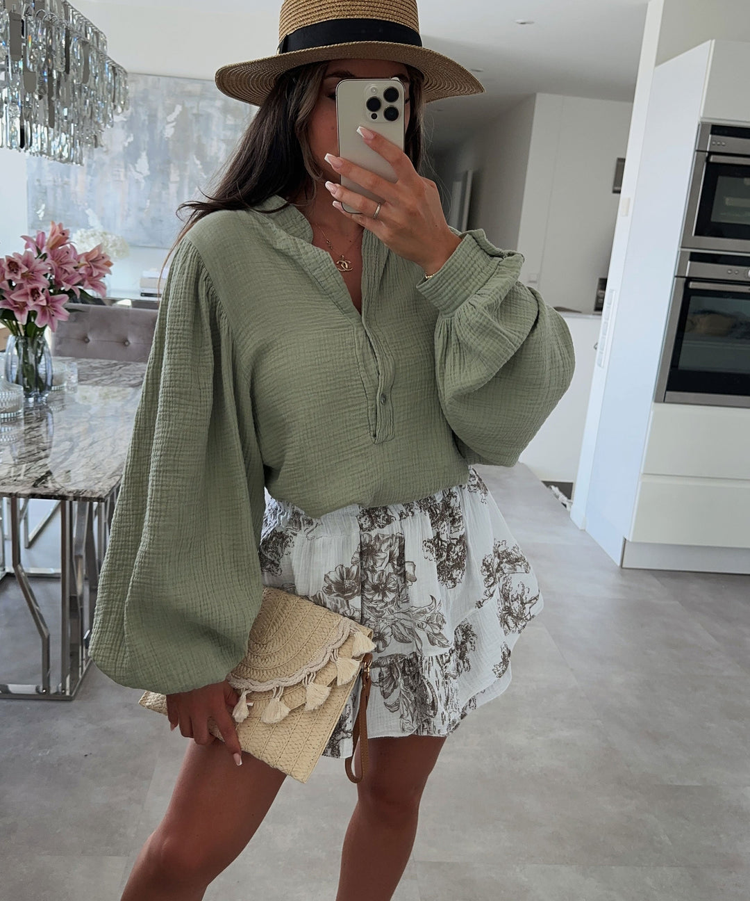 Levoire | Matcha Puffihihna T-Shirt L