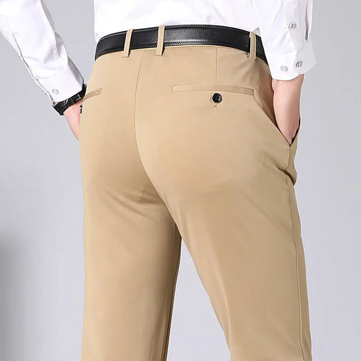 Levoire | Stretch Pantalons Hommes Khaki
