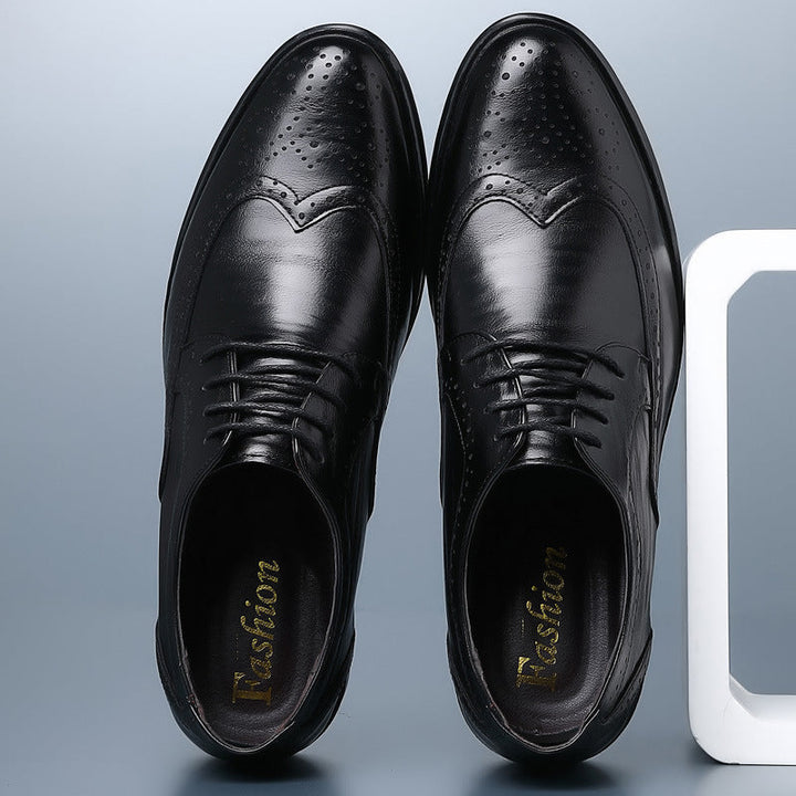 Levoire | Chaussures Élégantes En Cuir De Veau Faites À La Main noir