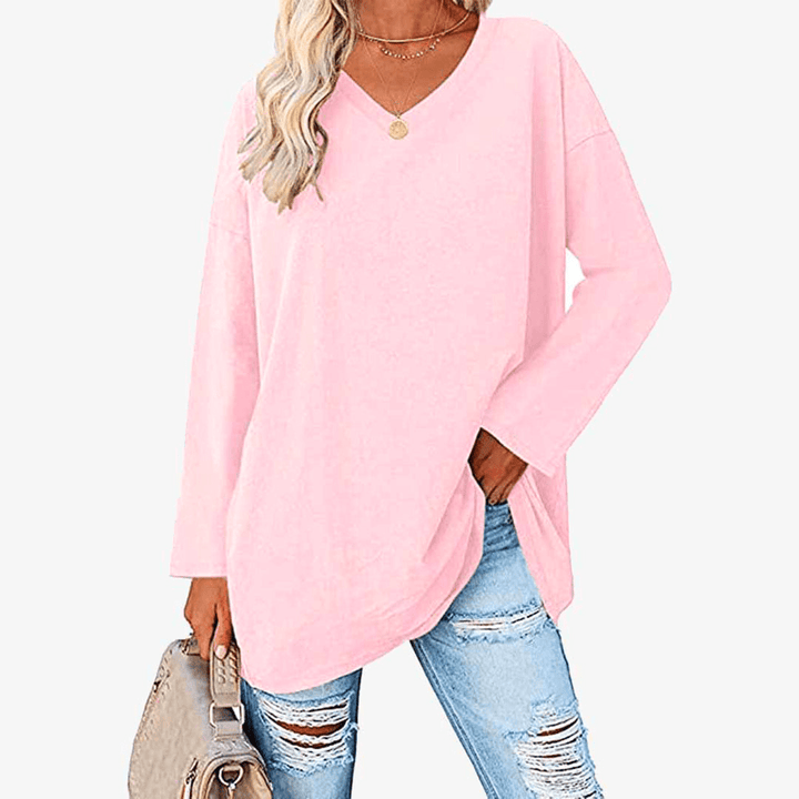 Levoire | Pull Femme Pull Élégant Avec Manches Longues Tenue Décontractée & Confort Rosa