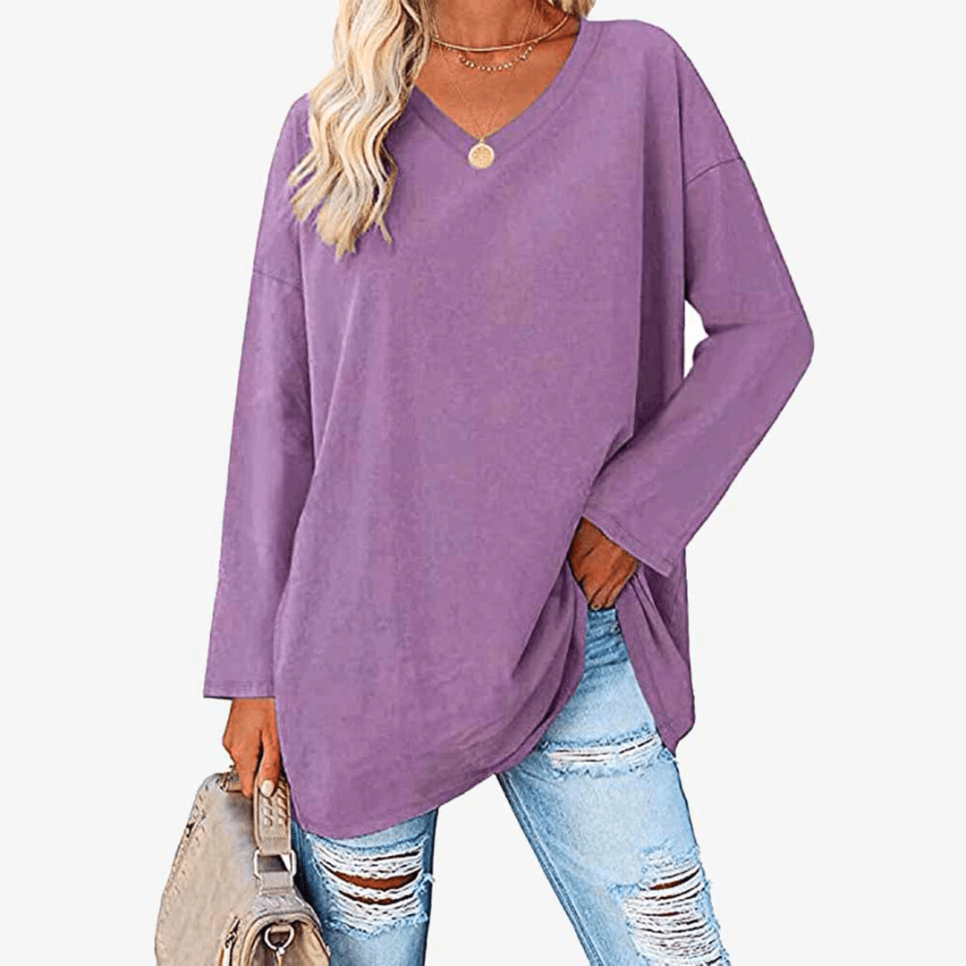 Levoire | Pull Femme Pull Élégant Avec Manches Longues Tenue Décontractée & Confort Lilas