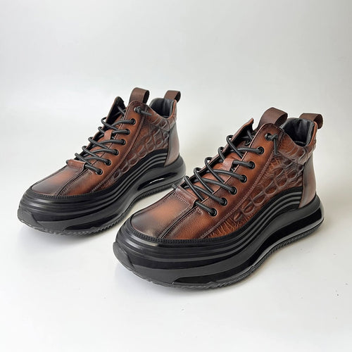 Levoire | Premium Cuir Baskets Pour Hommes