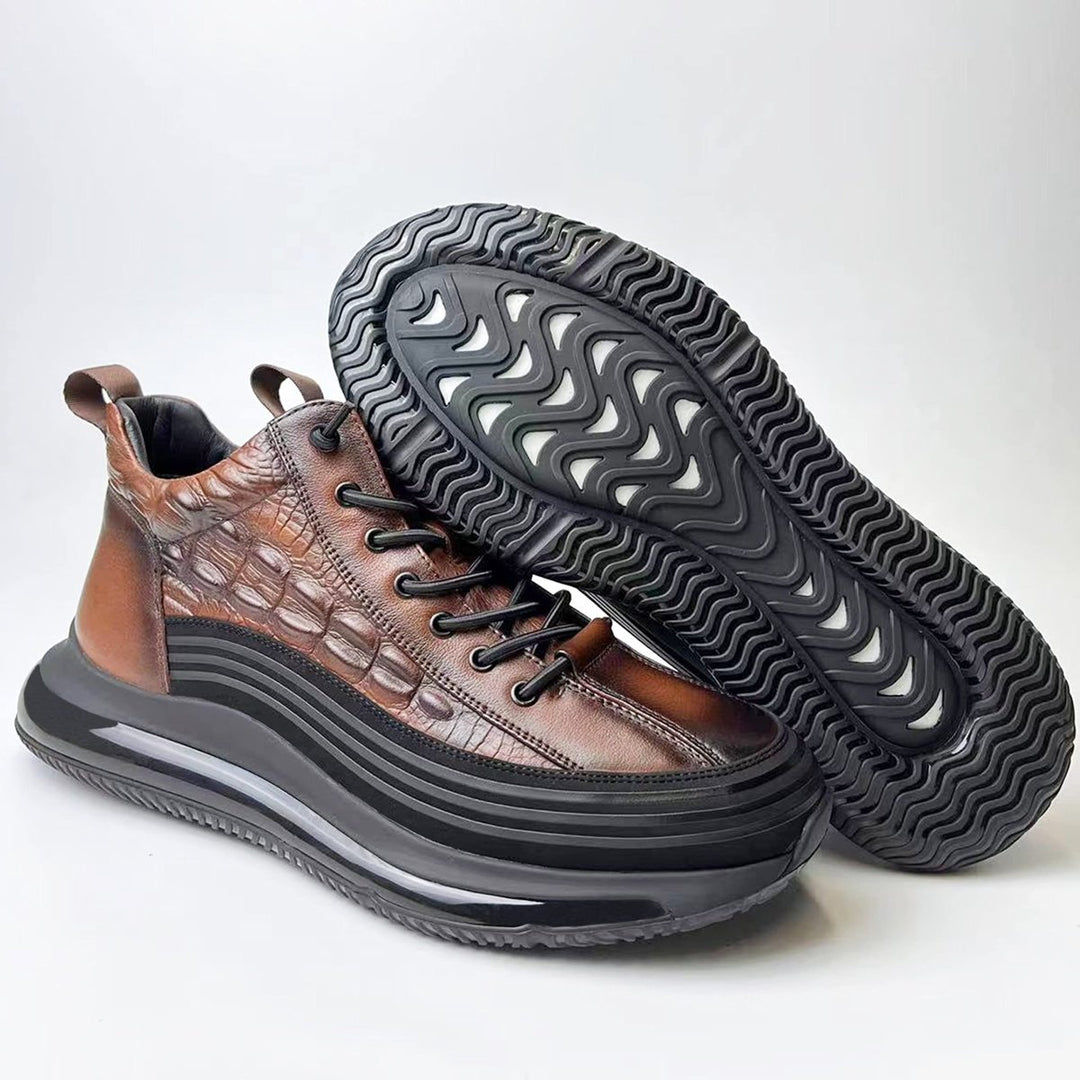 Levoire | Premium Cuir Baskets Pour Hommes