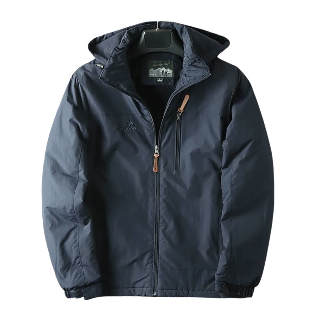 Levoire | Élégant Et Chaud Manteau Bleu