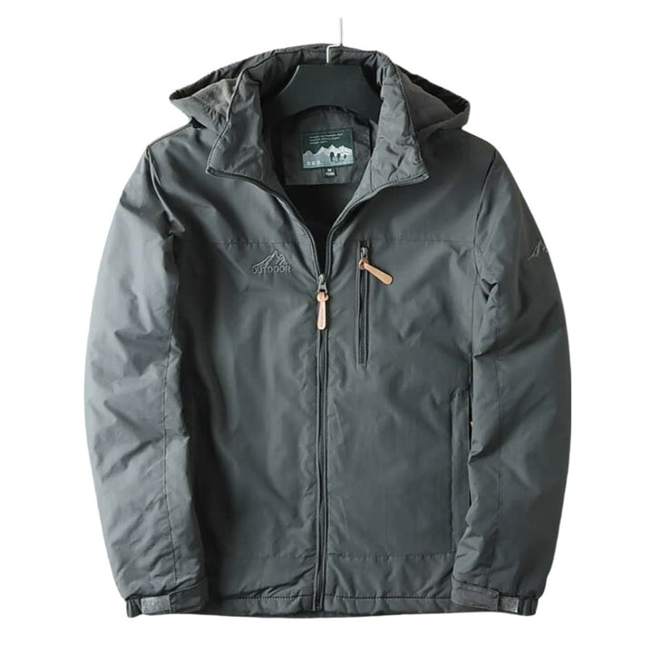 Levoire | Élégant Et Chaud Manteau Gris
