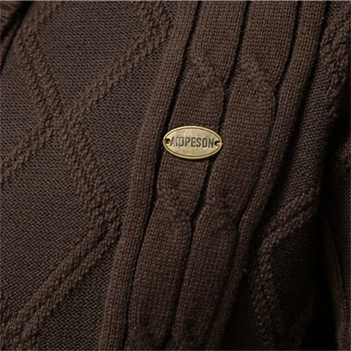 Levoire | Veste Pour Homme En Maille Avec Boutons